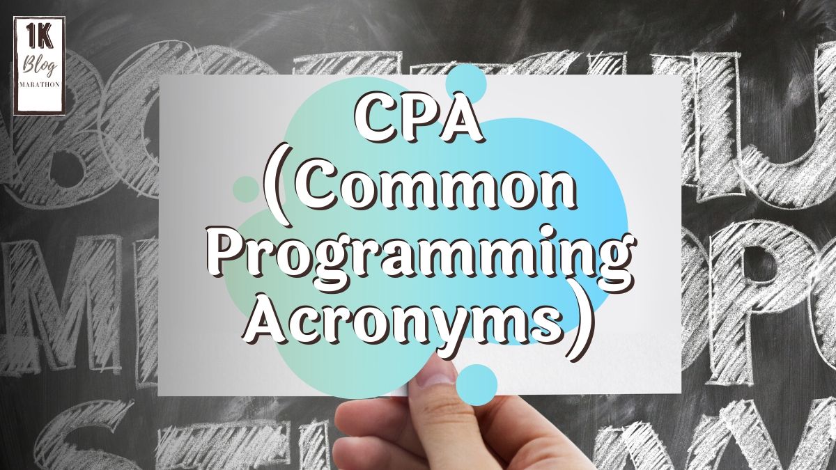 Common Programming Acronyms